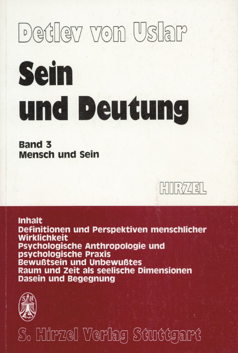 Sein und Deutung